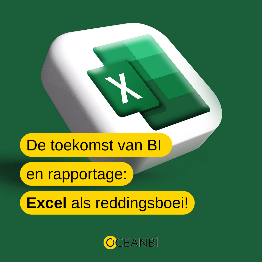 Afbeelding logo Excel met tekst social post